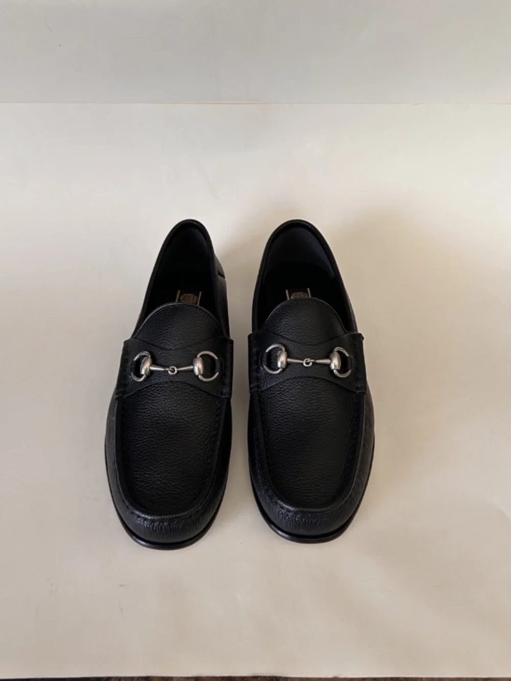 GUCCI Men's Horsebit 1953 Loafers Black Leather Size 10 (US) NIB 816370 AAEHX